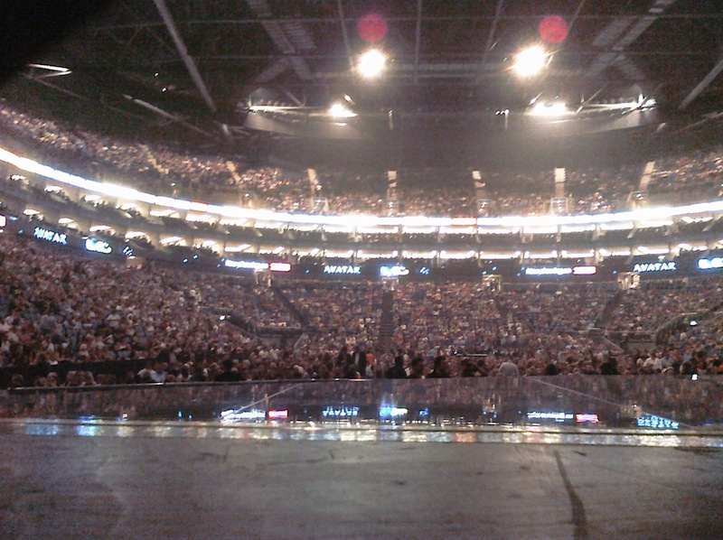 Crowd at the O2